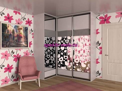 Угловой шкаф 4