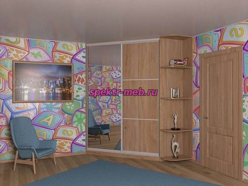 Угловой шкаф 105