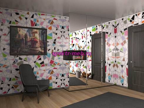 Распашной шкаф 8