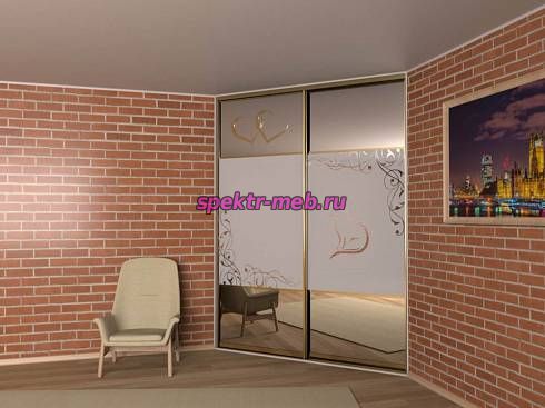 Угловой шкаф 41