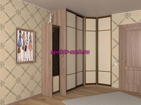 Угловой шкаф-купе Атланта 1.10