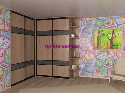 Угловой шкаф 2