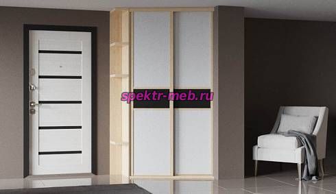 Шкаф-купе угловой №02