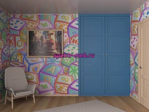 Распашной шкаф 58