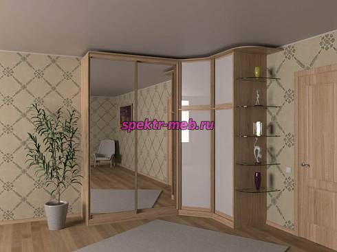 Угловой шкаф 62