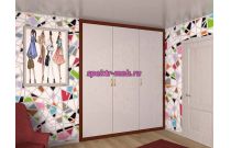 Распашной шкаф 10