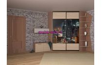 Угловой шкаф 52