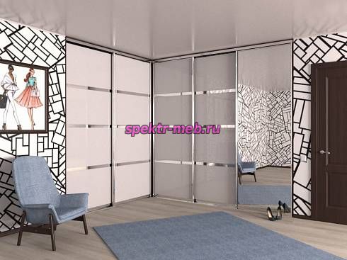 Угловой шкаф 72