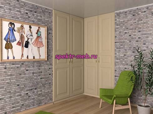 Распашной шкаф 39