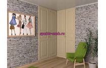 Распашной шкаф 39