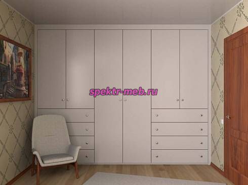 Распашной шкаф 17