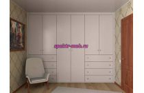 Распашной шкаф 17