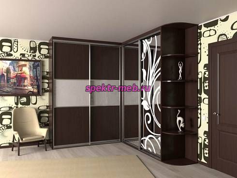 Угловой шкаф 61