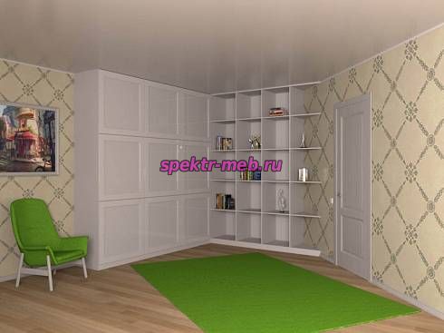 Угловой шкаф 90