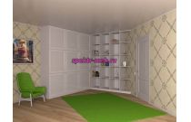 Угловой шкаф 90