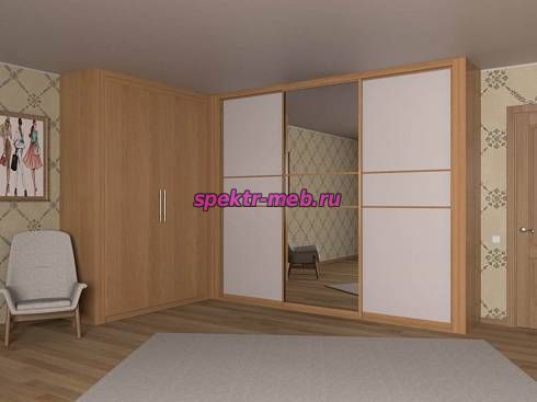 Угловой шкаф Детройт