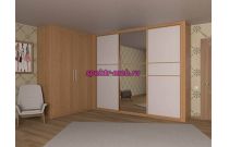 Угловой шкаф Детройт