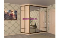 Угловой шкаф-купе 54