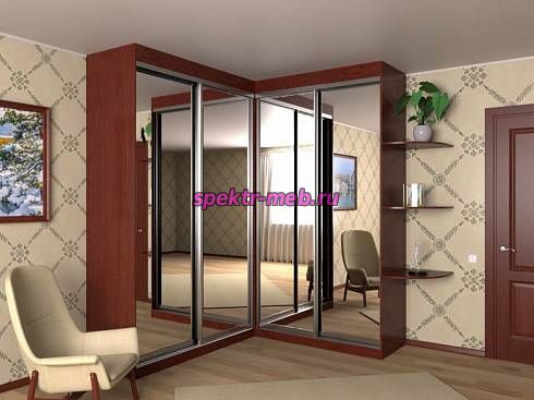 Угловой шкаф 46