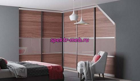 Угловой шкаф-купе Герми