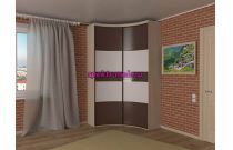 Радиусный шкаф-купе Авизий