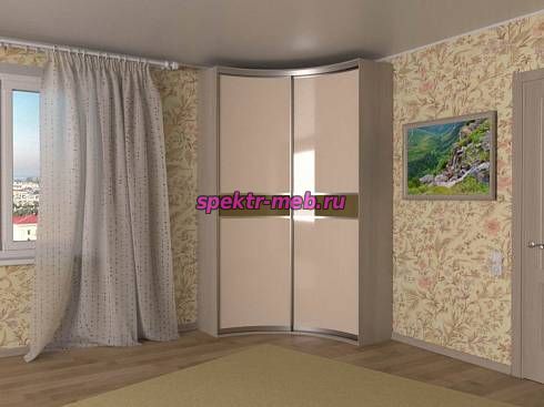 Радиусный шкаф Аруна