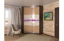 Радиусный шкаф Гальяно