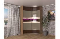 Радиусный шкаф-купе Манго-10