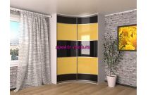 Радиусный шкаф-купе Манго-9