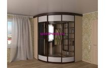 Шкаф-купе радиусный Фиона 7