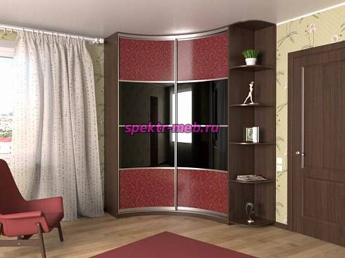 Шкаф радиусный Маджонг