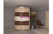 Радиусный шкаф-купе Дона РП-4