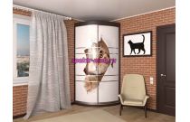 Радиусный шкаф Лайон-01