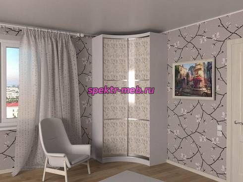 Радиусный шкаф Александр