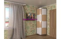 Шкаф-купе радиусный Эва 18