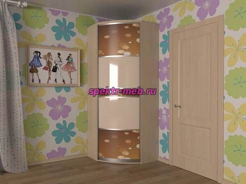 Шкаф-купе радиусный Артэй 25