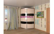 Радиусный шкаф Ривьера 13