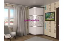 Шкаф-купе радиусный Елена 9