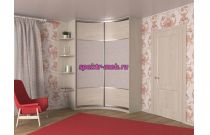 Шкаф радиусный полукруглый Оттепель