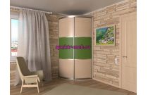 Радиусный угловой шкаф Пейдж