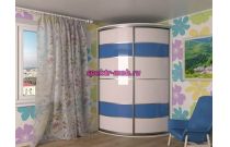 Радиусный шкаф-купе Манго-2