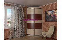 Радиусный шкаф-купе Реалист-1