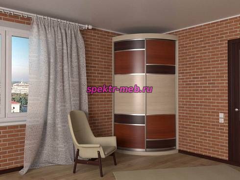 Радиусный шкаф-купе Рикардо 1