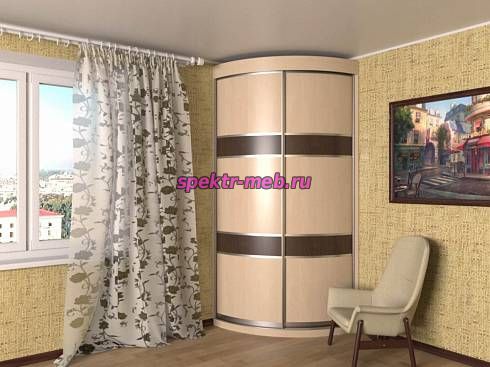 Радиусный шкаф Рада 2