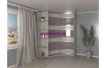 Шкаф радиусный угловой Гойл