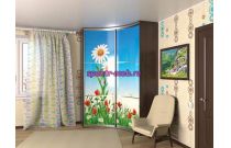 Радиусный шкаф купе Рада-3