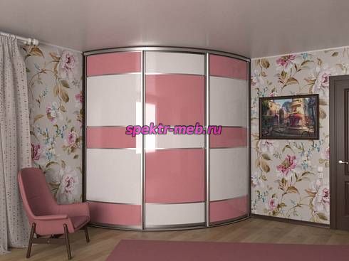 Радиусный шкаф-купе Норма 12