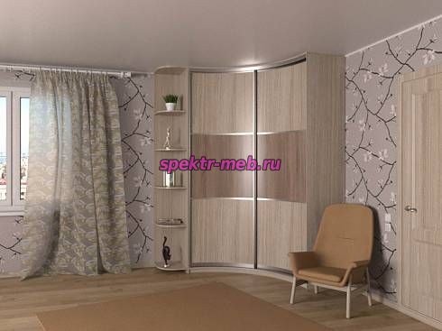 Радиусный шкаф Аман
