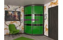 Шкаф-купе радиусный Липа 20