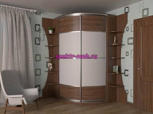 Шкаф-купе радиусный Жози 29